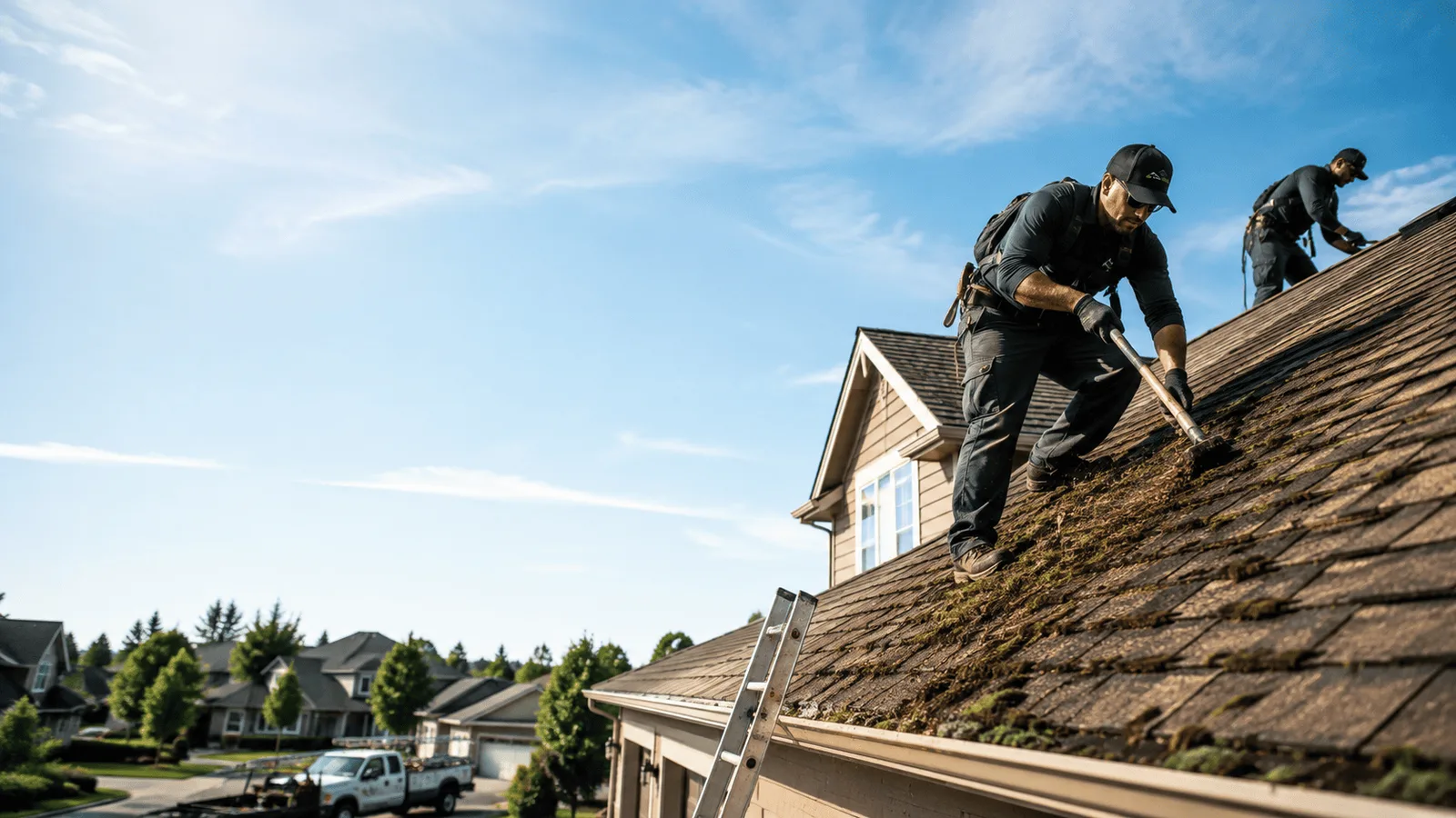 Roof Moss Removal in West Danville, VT near me